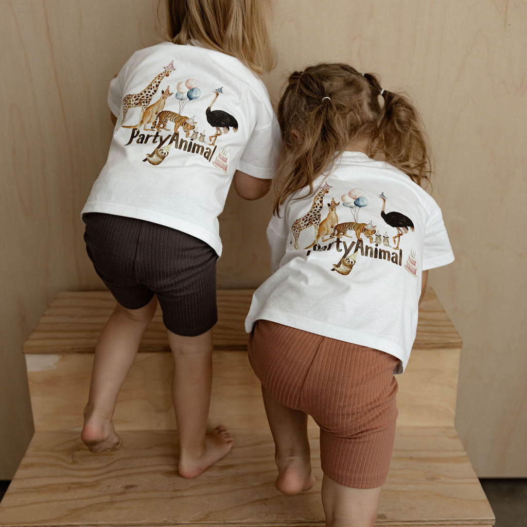 Jersey Organic Cotton T-Shirt - Party Animal