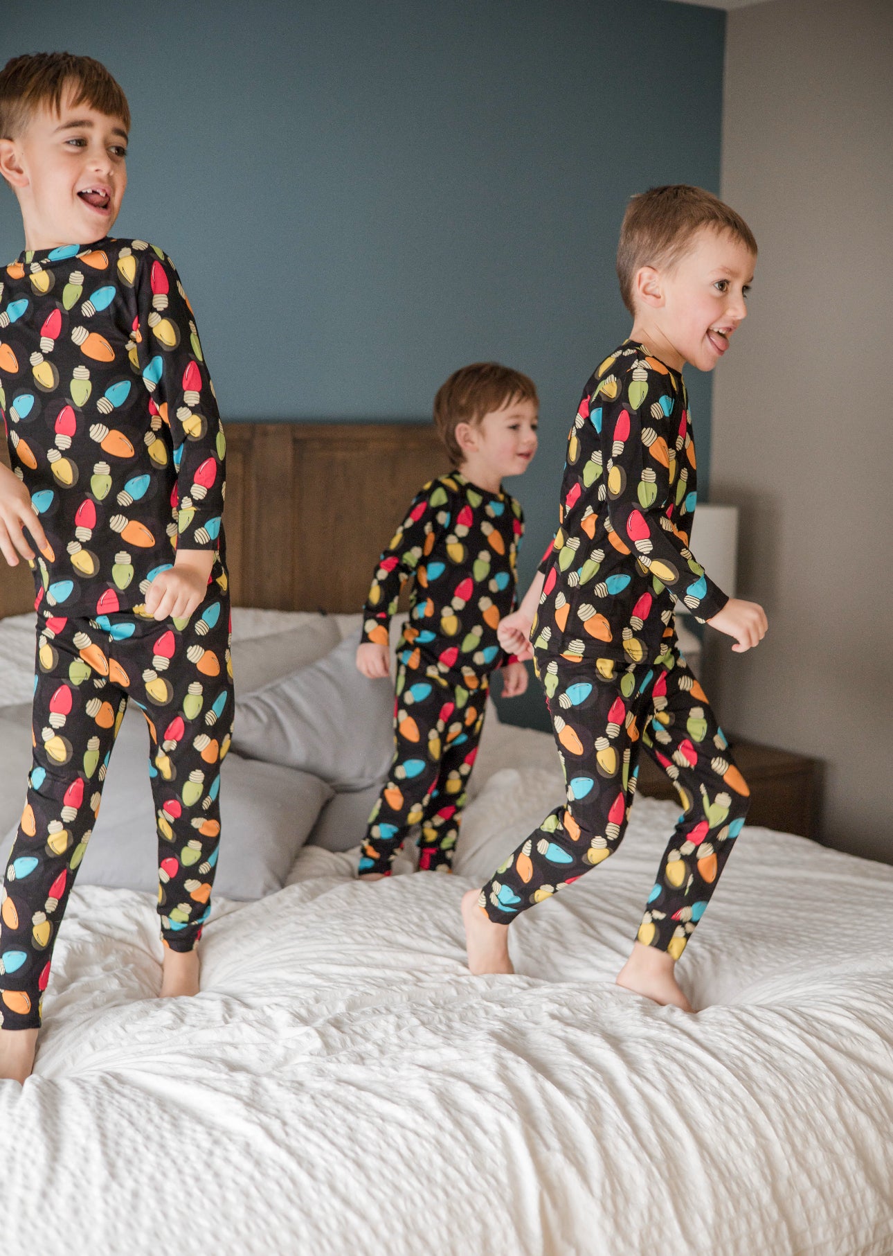 2 Piece Long Sleeve Pajamas - Clark Print