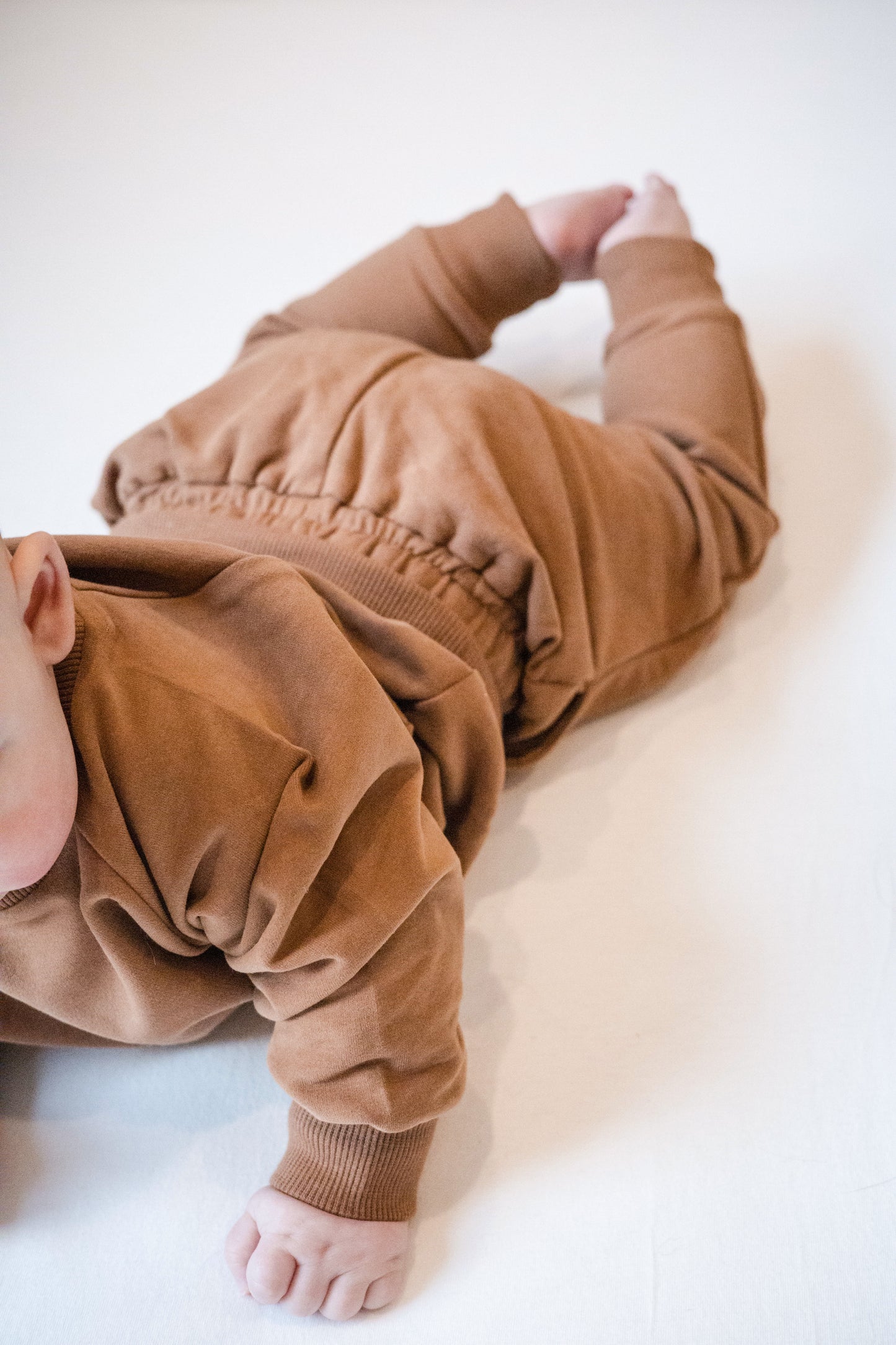 Organic Cotton Jersey Jogger Set - Barley