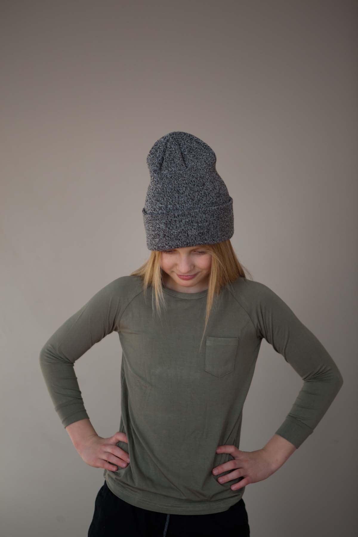 Long-Sleeve Pocket Tee