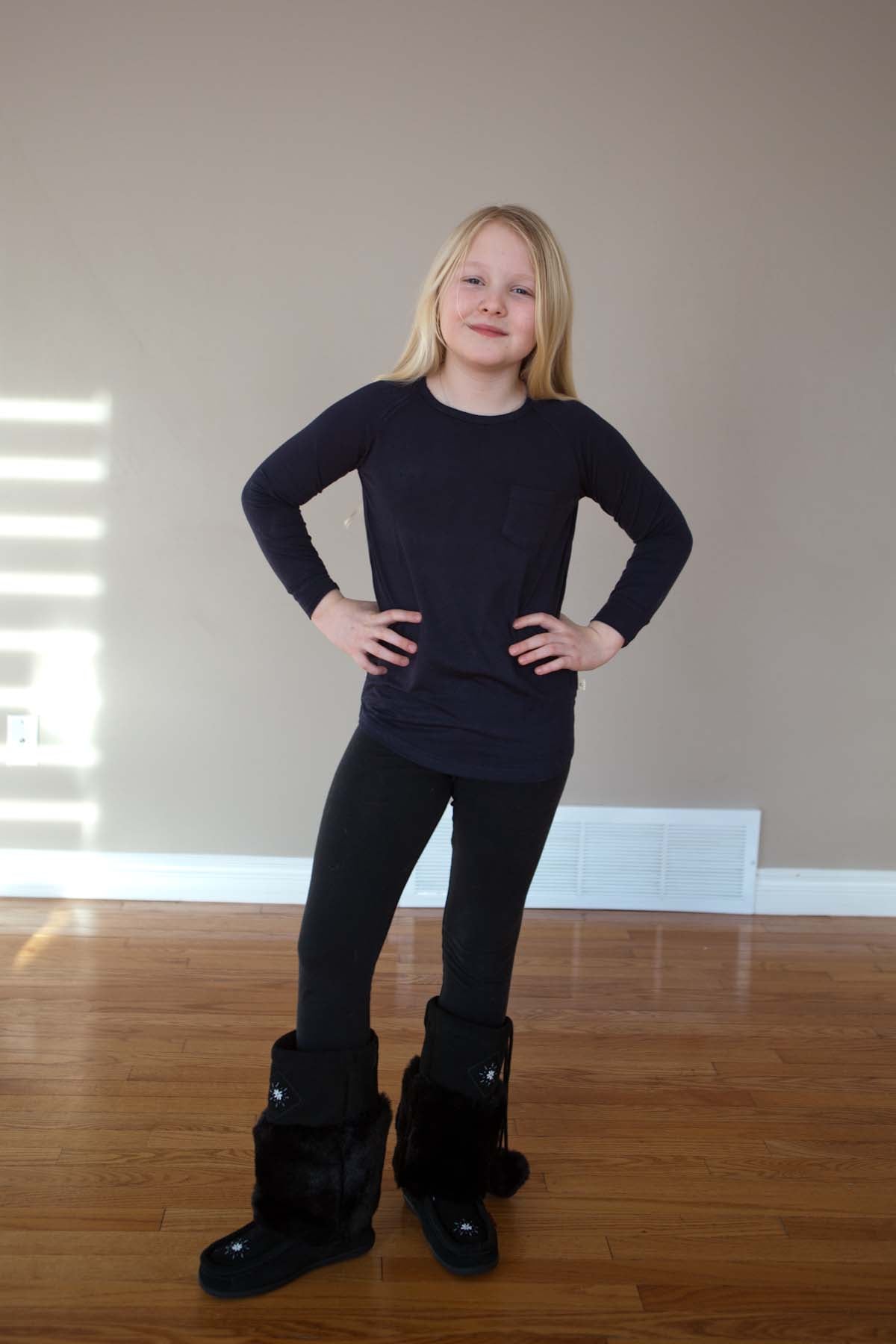 Long-Sleeve Pocket Tee