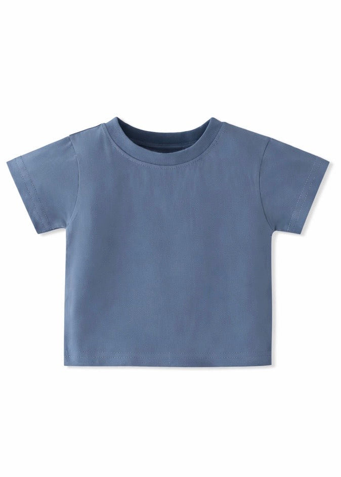 Jersey Organic Cotton T-Shirt - Surf