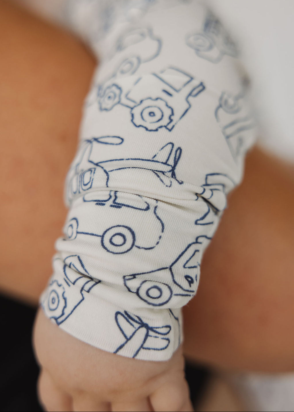 Convertible Footie - Calgary Print