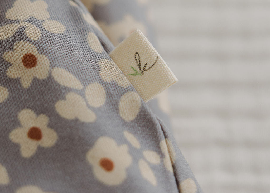 Convertible Footie - Aster Print