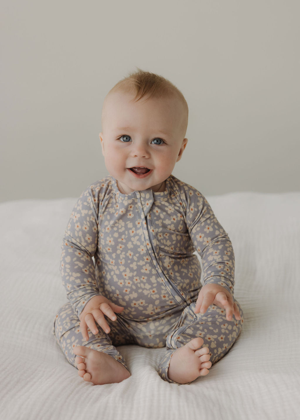 Convertible Footie - Aster Print