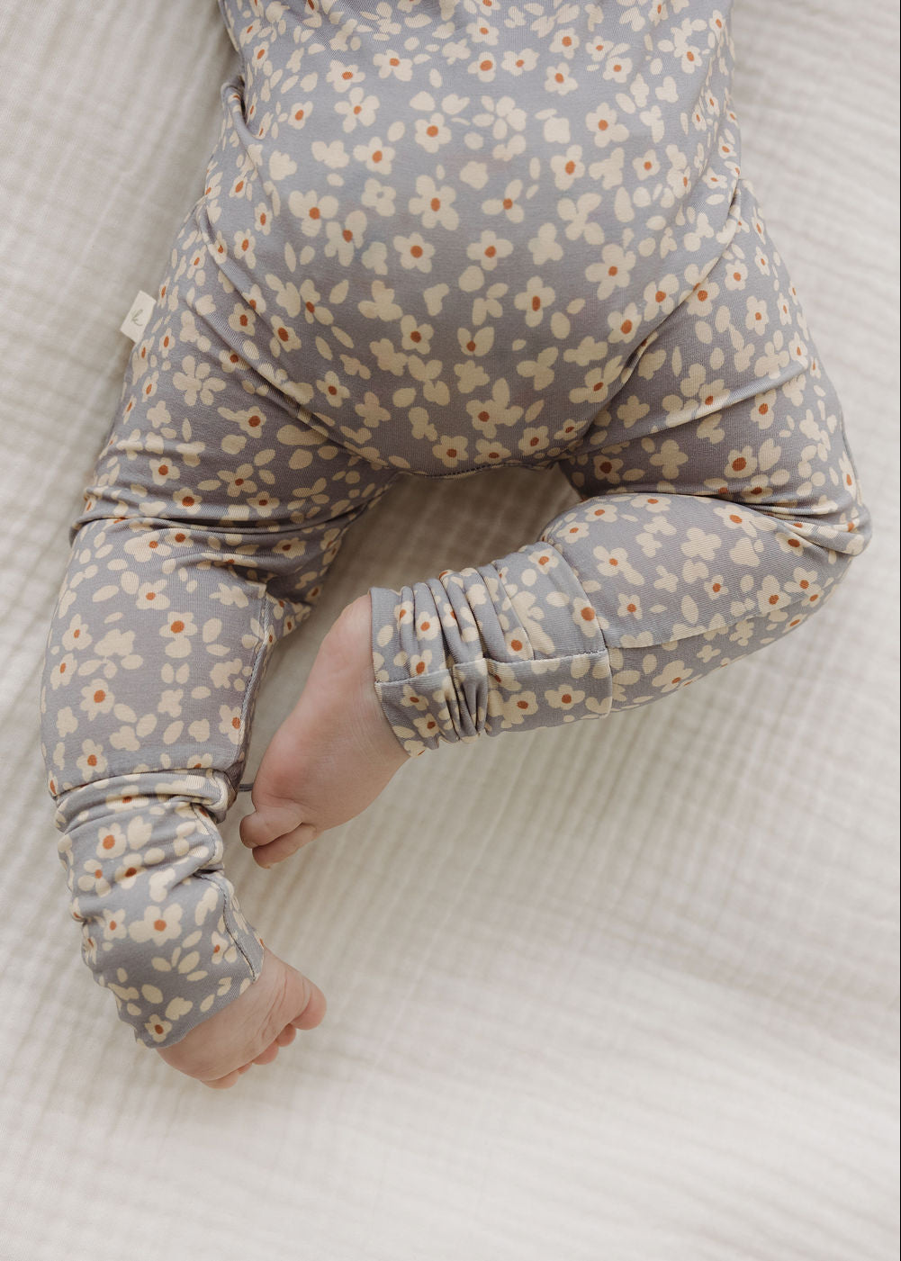 Convertible Footie - Aster Print