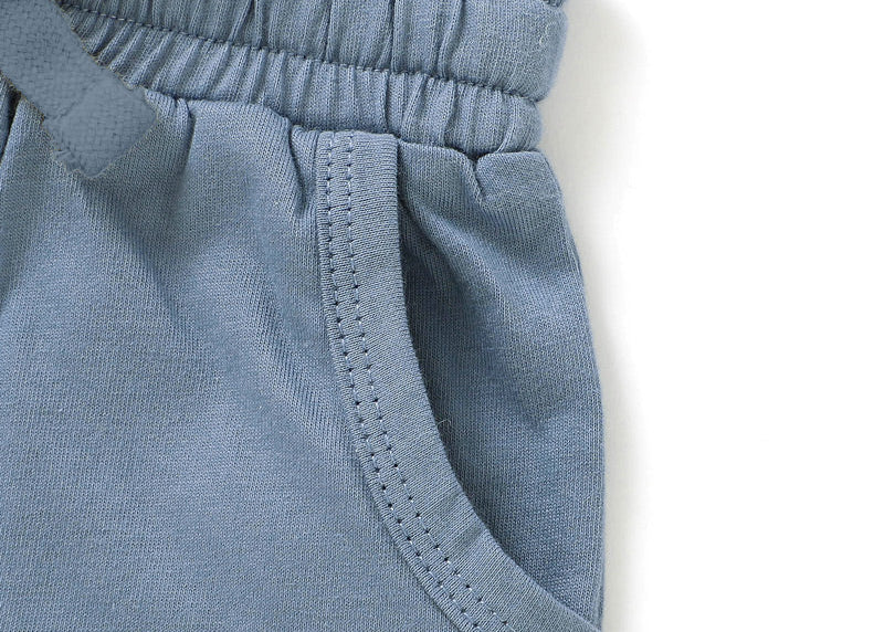 Jersey Organic Cotton Shorts - Surf