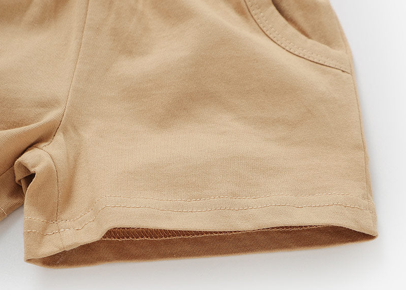 Jersey Organic Cotton Shorts - Sand