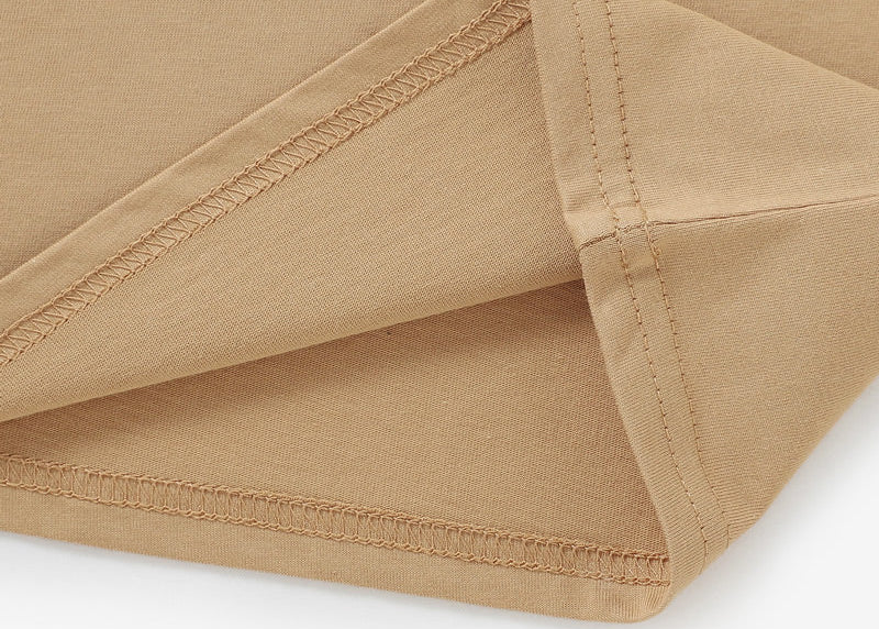 Jersey Organic Cotton T-Shirt - Sand