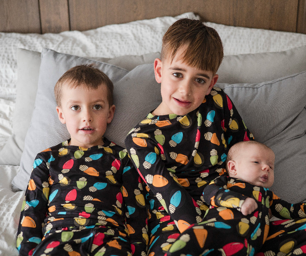 Bamboo Christmas PJ's - Clark