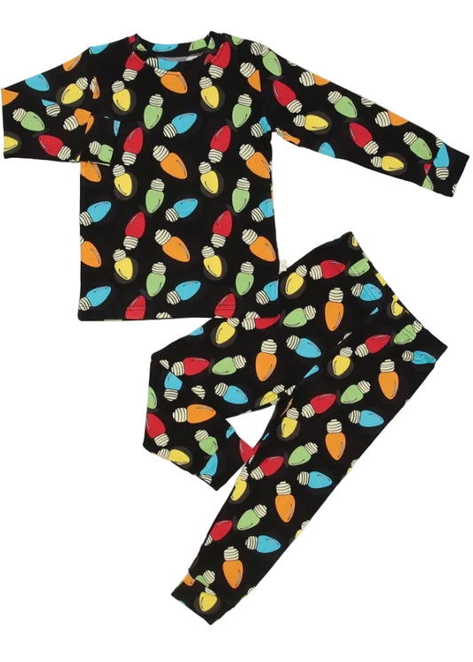 2 Piece Long Sleeve Pajamas - Clark Print