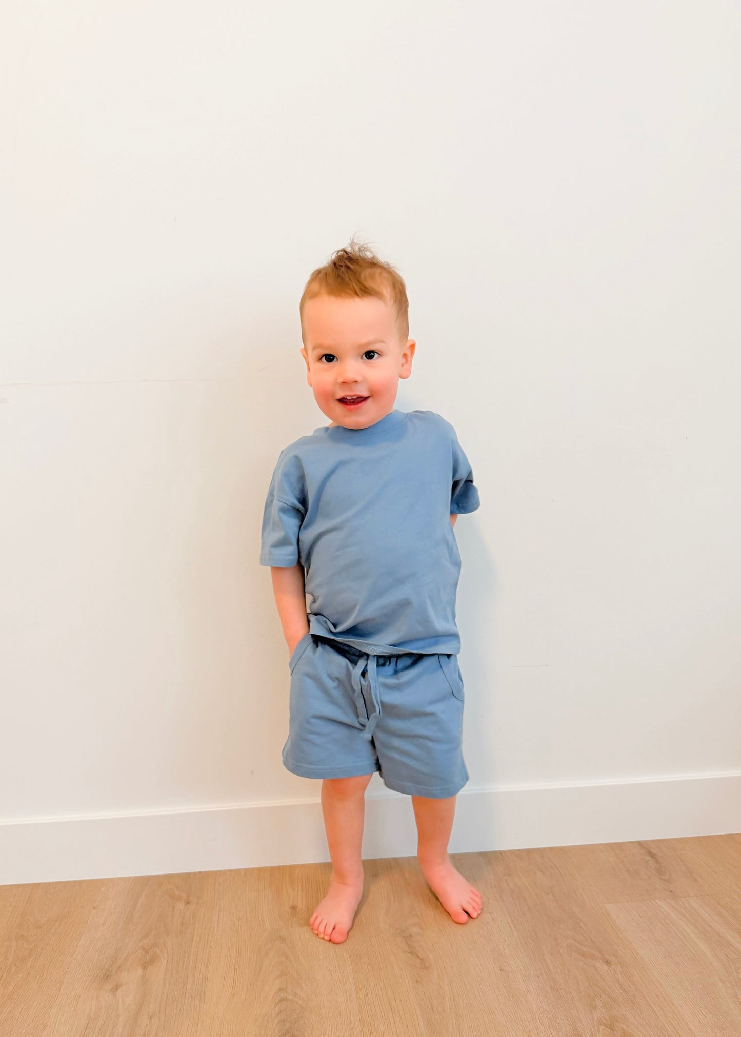 Jersey Organic Cotton T-Shirt - Surf