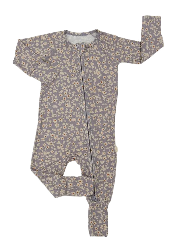 Convertible Footie - Aster Print