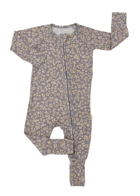 Convertible Footie - Aster Print