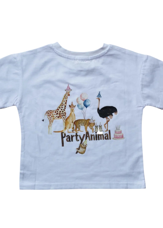 Jersey Organic Cotton T-Shirt - Party Animal