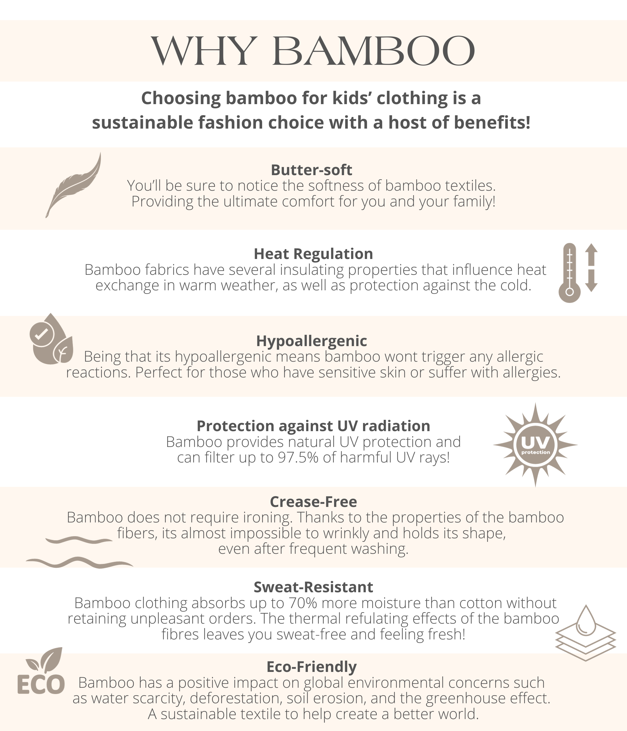 Bamboo vs Cotton Fabric Infographic